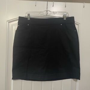 Kim Rogers Black Skort